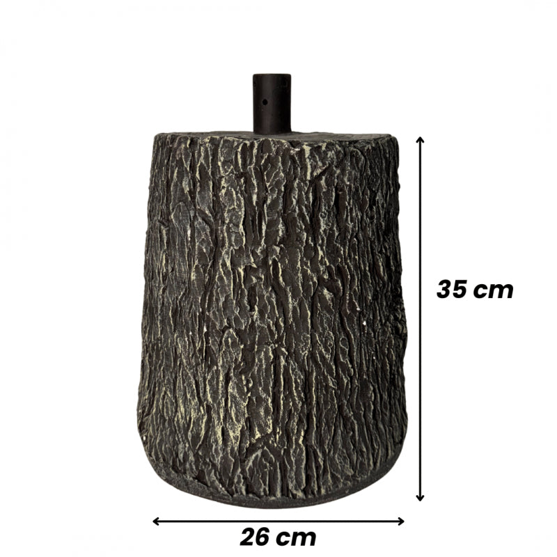 Base tronco per albero di Natale marrone scuro | Xone